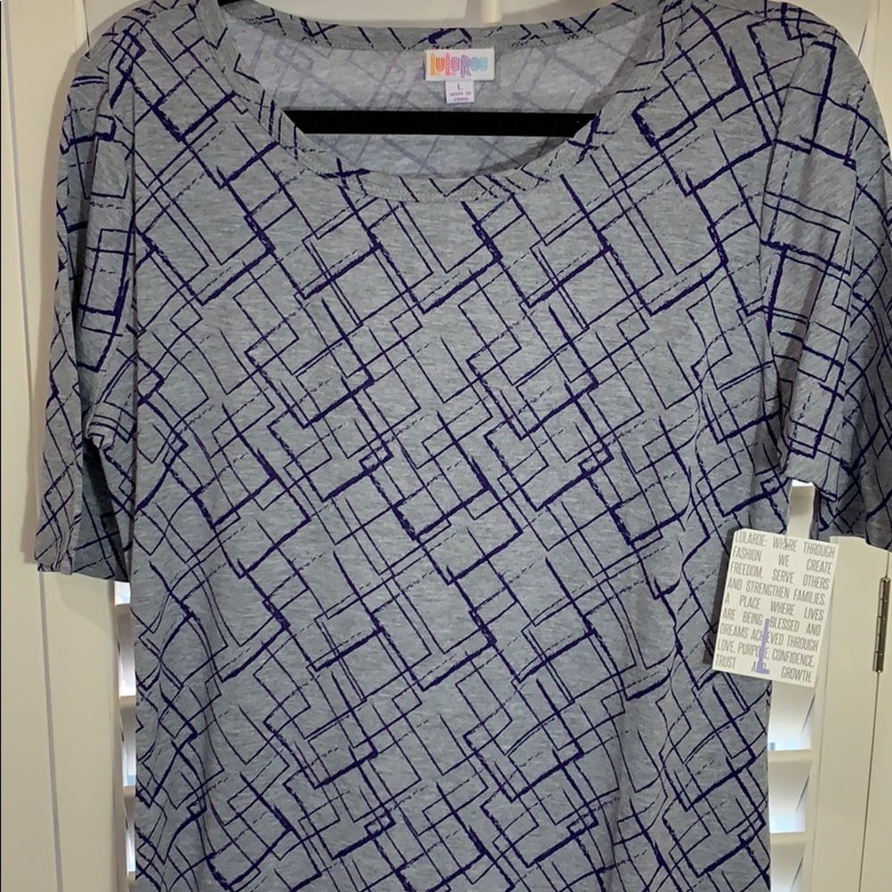 LuLaRoe Julia Dress L
